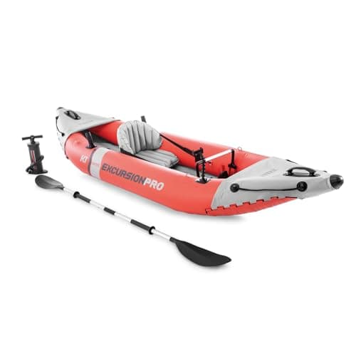 Intex Excursion Pro K1 Inflatable Kayak (paddle and pump included)