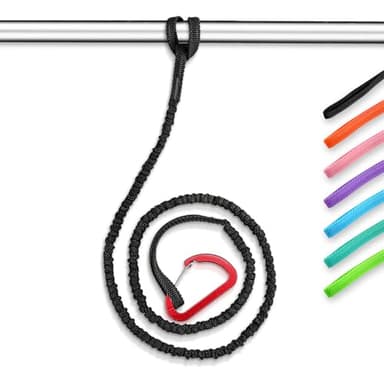 OCEANBROAD Kayak Paddle Leash with D-Ring