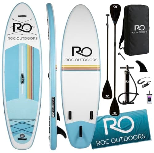 Roc Inflatable Stand Up Paddle Board, 10 ft 6 in x 33 in
