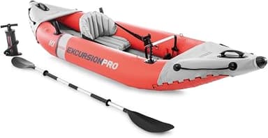 Intex Excursion Pro K1 Inflatable Kayak (paddle and pump included)