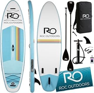 Roc Inflatable Stand Up Paddle Board, 10 ft 6 in x 33 in