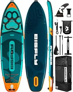 Bigfly Super Wide Inflatable Paddle Board, 11 ft 6 in x 35 in