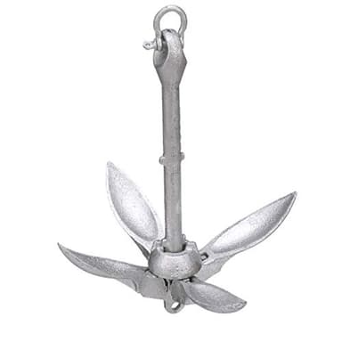 SEACHOICE Folding Grapnel Anchor, 3.5 lb