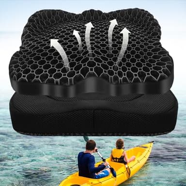 NEW-Vi Anti-Slip Gel Kayak Seat Cushion